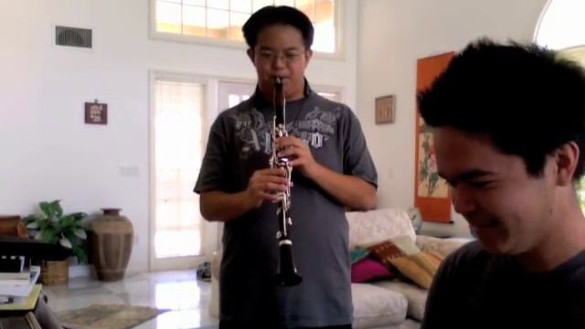 Lost Woods (Saria's Song) on Piano and Clarinet смотреть онлайн