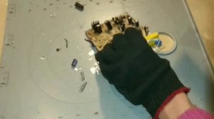 Собираем ОЛОВО со старых плат.