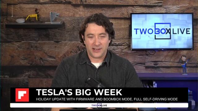 Tesla's Holiday Gifts/Self-Driving Offer, Cyberpunk 2077's Bad Launch, and Clubhouse - Two Box Live смотреть онлайн