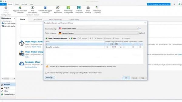 How to translate PDF files in SDL Trados Studio 2019 2