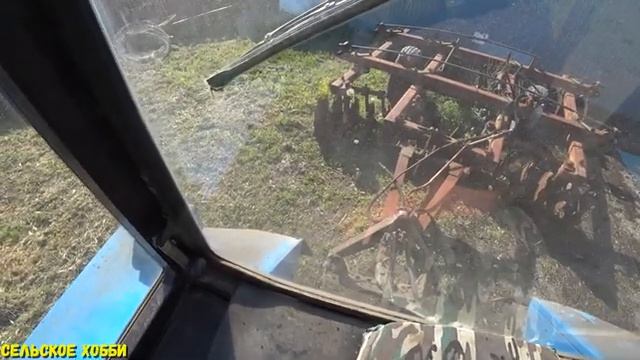 Дискование полей после свёклы/Рыхление почвы/Подготовка почвы к севу покровных культур. смотреть онлайн