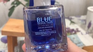 BLU SEDUCTION  от Antonio Banderas - обзор  мужской туалетной воды.