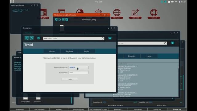 Hacking Players & Taking Their Money - Guide 6 - Grey Hack 0.6 смотреть онлайн