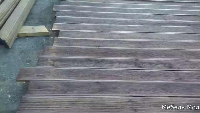 Покраска террасной доски маслом. смотреть онлайн