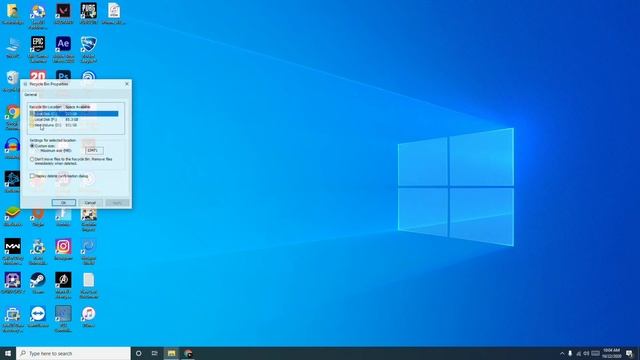 How to Fix Windows 10 Deleted Files Not Showing up In Recycle Bin смотреть онлайн