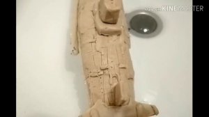 Подводная лодка типа Акула из пластилина