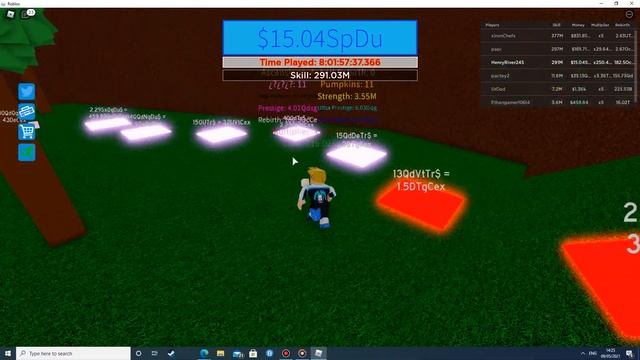 Roblox Button Simulator 3 - Getting to the Waterfall смотреть онлайн