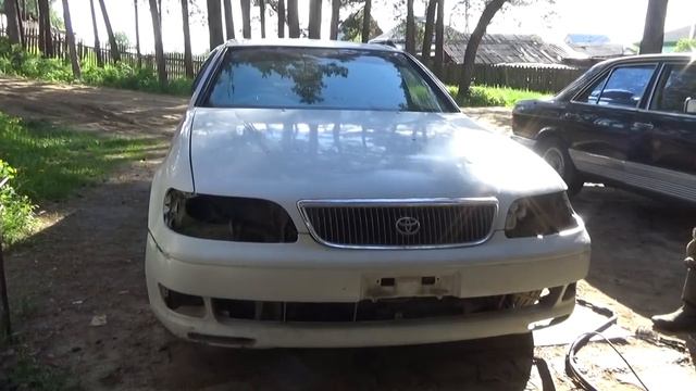 Тойота Аристо Toyota Aristo ,покраска ч. №4. смотреть онлайн