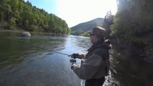 Рыбалка на Симу на р. Лангери, о. Сахалин 2022