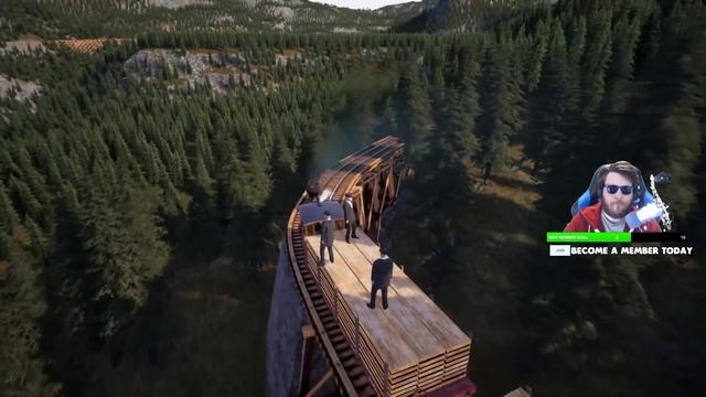 Building INCREDIBLE Train Empire in First Person Sandbox Railroad Builder | RAILROADS Online смотреть онлайн