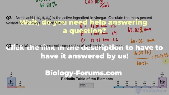 ⚗️ Mass Percent Composition (Part 2) смотреть онлайн