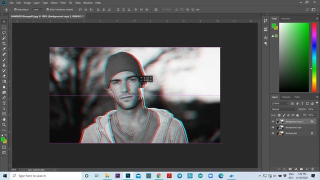 How to Create a Glitch Effect in Photoshop смотреть онлайн