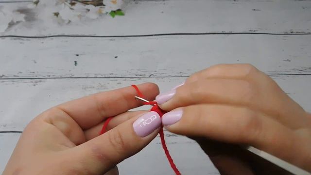 Новогодняя игрушка на ёлку Дед Мороз  Вяжем крючком  Christmas tree toy Santa Claus