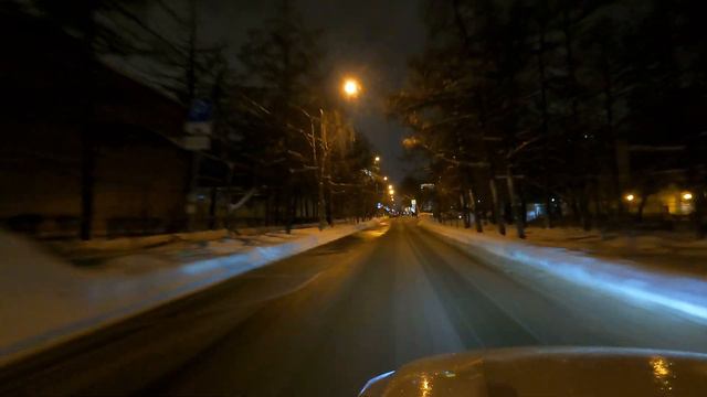 Алексеевский район. На машине, ночью, по улицам Москвы. Декабрь 2023 смотреть онлайн