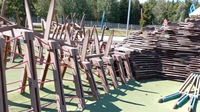 Город велодорожек Альметьевск/парк Каскад/дети радуются смотреть онлайн