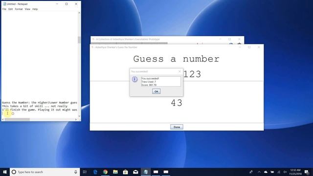 Demonstration 1 Of Adeethyia Shankar's EXE Library Java Program смотреть онлайн