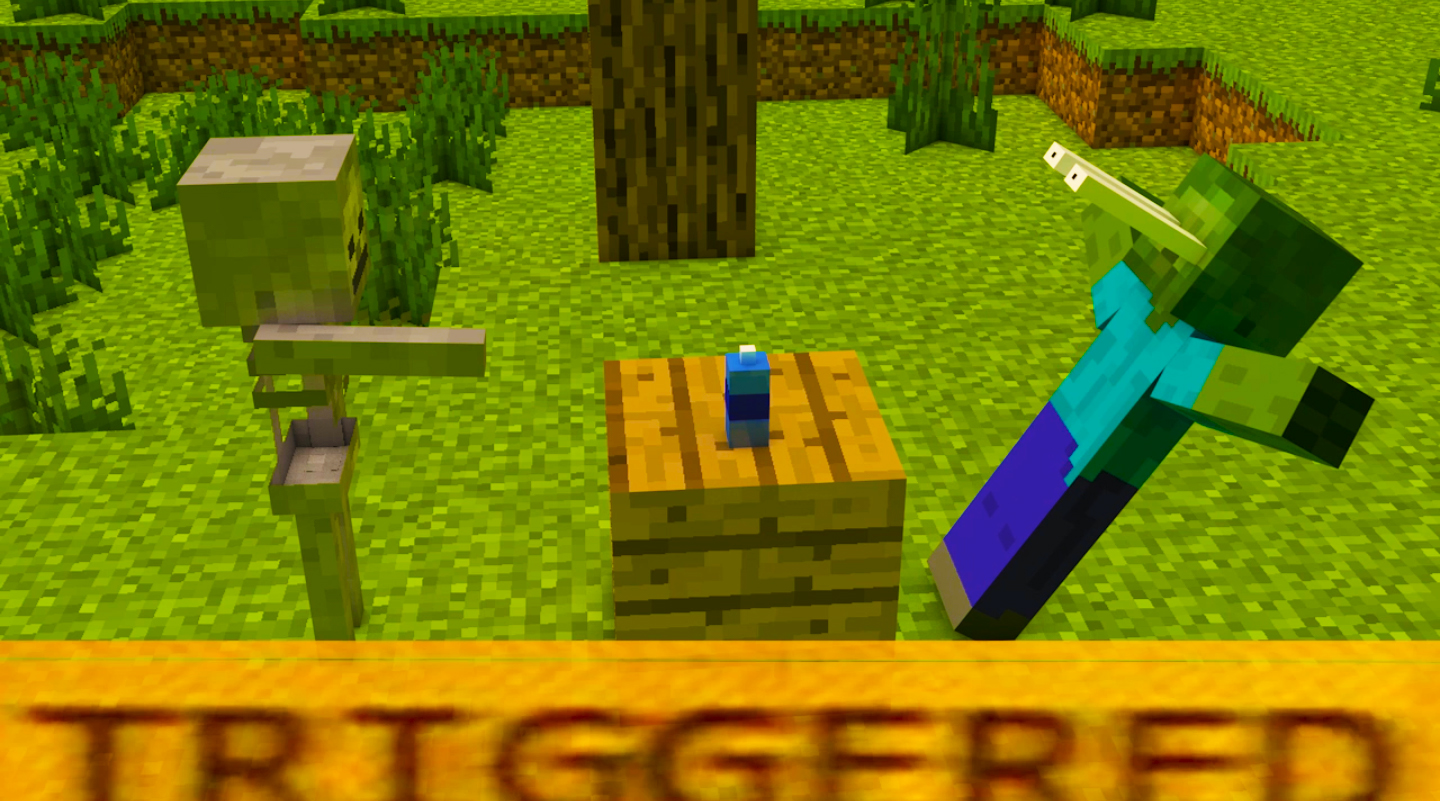 СКЕЛЕТОН И ЗОМБИ БУТЫЛКА ВОДЫ ЧЕЛЛЕНДЖ - МАЙНКРАФТ АНИМАЦИЯ смотреть онлайн