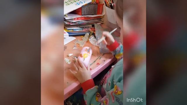 Декупаж свечки