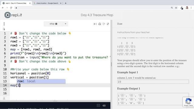 Day 4 - Randomisation and Python Lists - 7 [Interactive Coding Exercise] Treasure Map смотреть онлайн