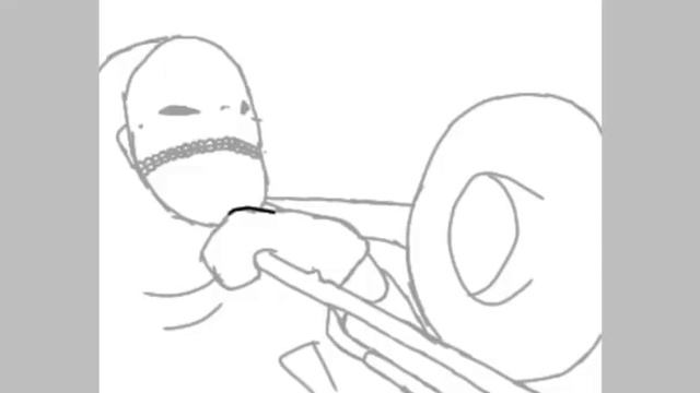 Timelapse of me playing the trombone смотреть онлайн