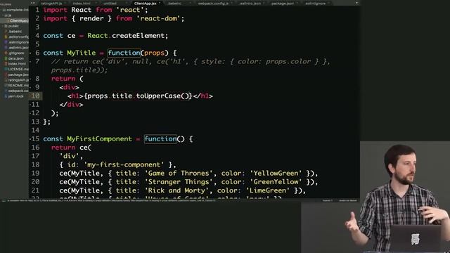 Complete Intro to React, v3 (feat. Redux, Router & Flow) — Brian Holt — Frontend Masters смотреть онлайн