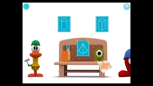 Pocoyo Playset - 3D Shapes - Play And Learn About Shapes