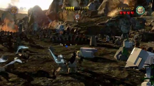 Игра Лего Хоббит. Азог осквернитель. 100 %