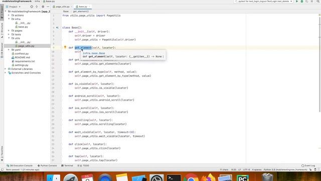 Appium Python Tutorial: Test Automation - Test Automation - Base #41 смотреть онлайн