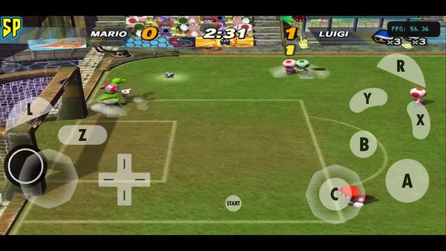 Super Mario Strikers On Android смотреть онлайн