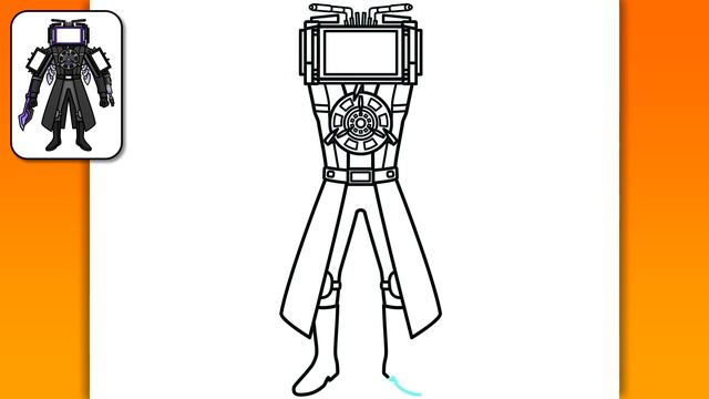 КАК НАРИСОВАТЬ НОВОГО УЛУЧШЕННОГО ТВ МЕНА ТИТАНА из Скибиди Туалет Мультивселенная смотреть онлайн