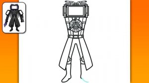 КАК НАРИСОВАТЬ НОВОГО УЛУЧШЕННОГО ТВ МЕНА ТИТАНА из Скибиди Туалет Мультивселенная