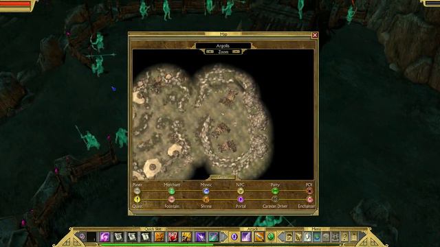 Titan Quest - AE gameplay. Brigand is meeting old bony enemy. смотреть онлайн
