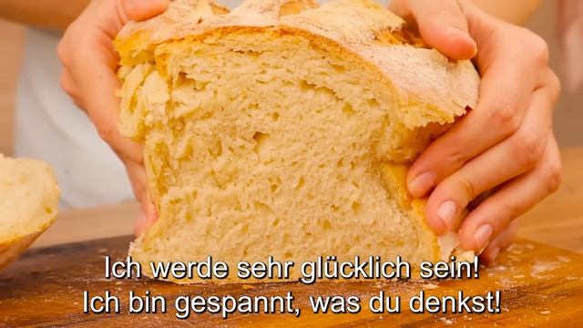 Mein Großvater Hatte Recht  Brot In 5 Minuten! Brot Backen. Ich Kaufe Kein Brot Mehr