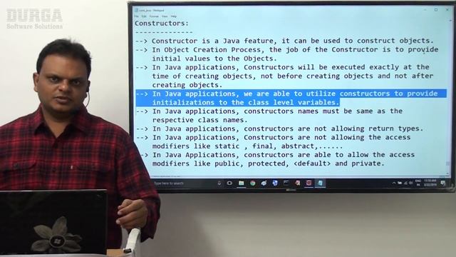 Java Tutorials|| OOPS Constructors Introduction Part - 1 by Nagoor Babu смотреть онлайн
