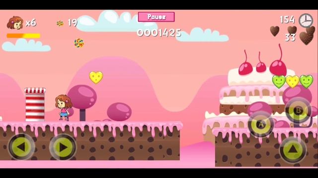 Super Maria Run: jungle jump Adventure games 2021 Cake Land Level 1-5 Gameplay Walkthrough Part-1 смотреть онлайн