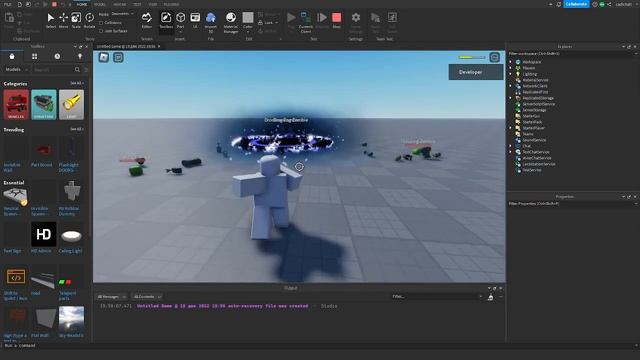 Magic Spell test roblox studio смотреть онлайн