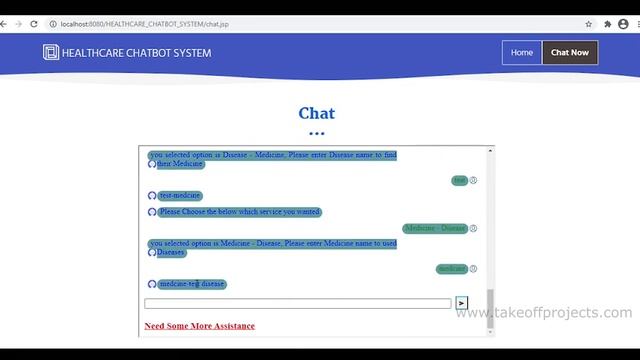HEALTHCARE CHATBOT SYSTEM | Java Web Application Projects | Java Projects смотреть онлайн