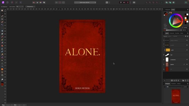 Create an EPIC Book Cover using Affinity Photo смотреть онлайн