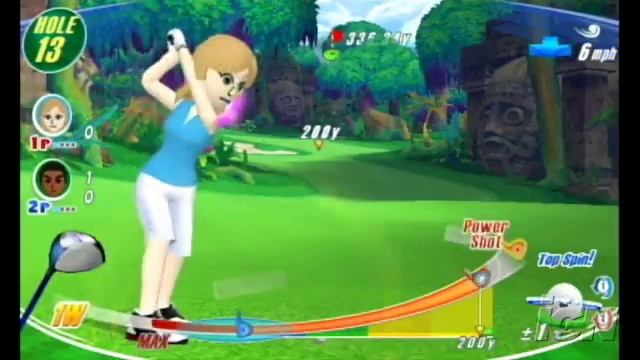 We Love Golf! Nintendo Wii Gameplay - Two Mii смотреть онлайн