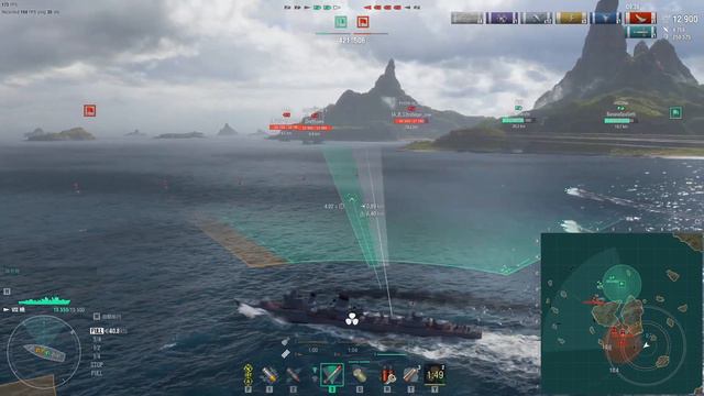 【wows】#419 改善の余地あり？ 暁【World of Warships】 смотреть онлайн