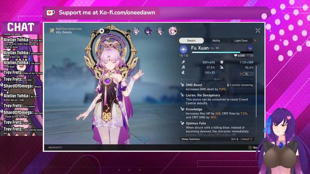 {Honkai Star Rail} Fu Xuan and Lynx Summonings! Been waiting for her ever since I saw her design~ смотреть онлайн