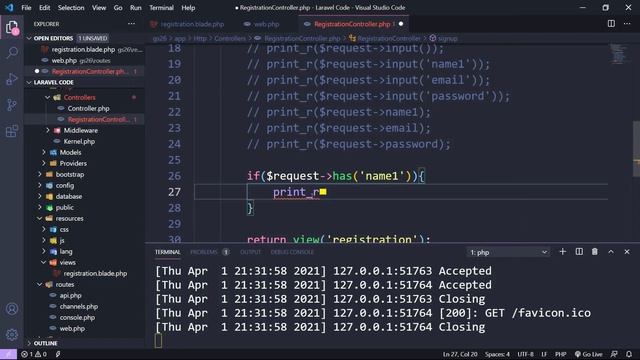 Form in Laravel (Hindi) смотреть онлайн