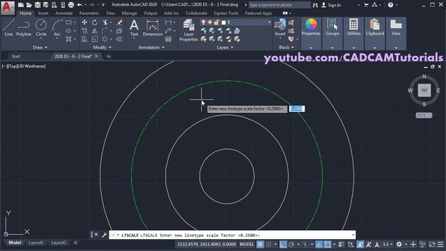 AutoCAD Drawing Tutorial for Beginners - 6 смотреть онлайн