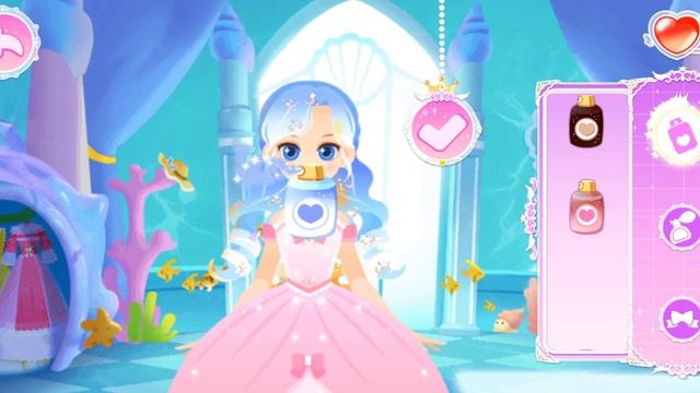 Princess Dress Up - Ocean Makeup And Beat Princess Mermaid - Babybus Game Vdieo смотреть онлайн