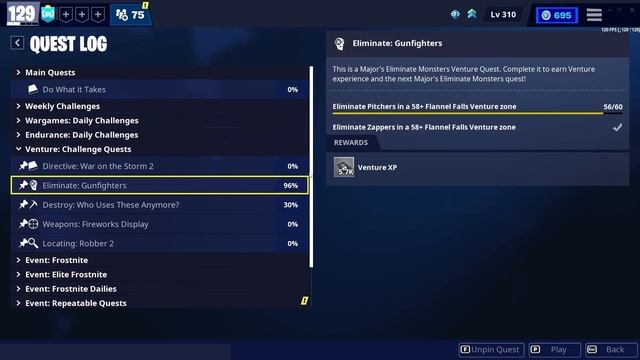 How To Get VENTURE XP *FAST* (2023) | Fortnite STW | смотреть онлайн