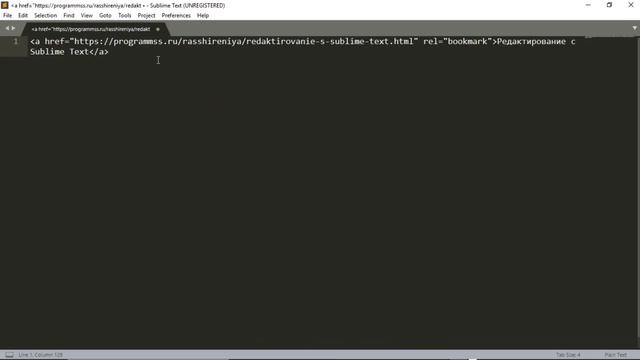 Редактирование с Sublime Text смотреть онлайн