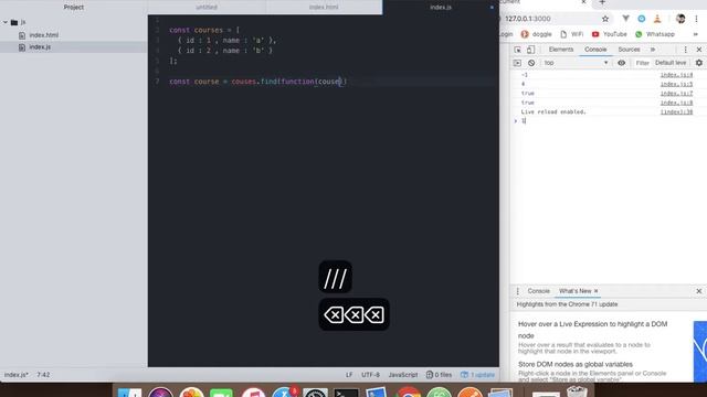 JavaScript for Absolute Beginners[44/61]-Finding Elements Reference Types in Array-ES6/ECMA2015 смотреть онлайн