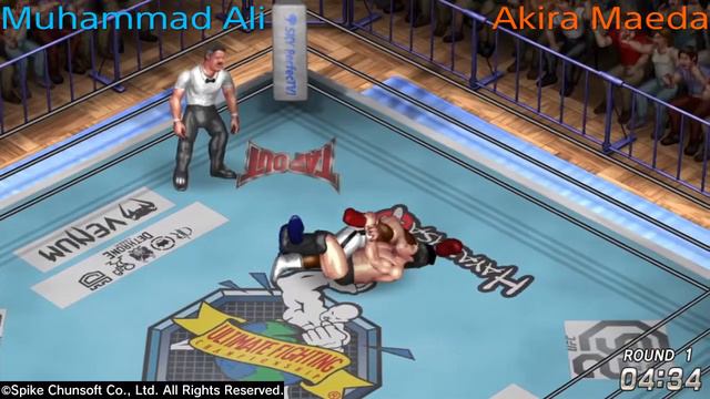 Muhammad Ali vs. Akira Maeda OpenTournament19 2ndRound #SquaredJungleMMA #FireProWrestling смотреть онлайн