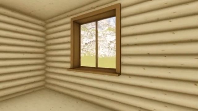 Дом из оцилиндрованного бревна для большой семьи. смотреть онлайн