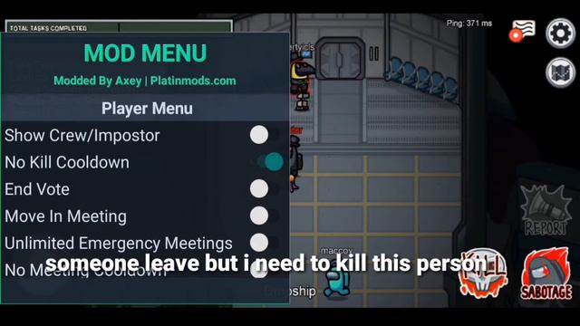 among us mod menu смотреть онлайн